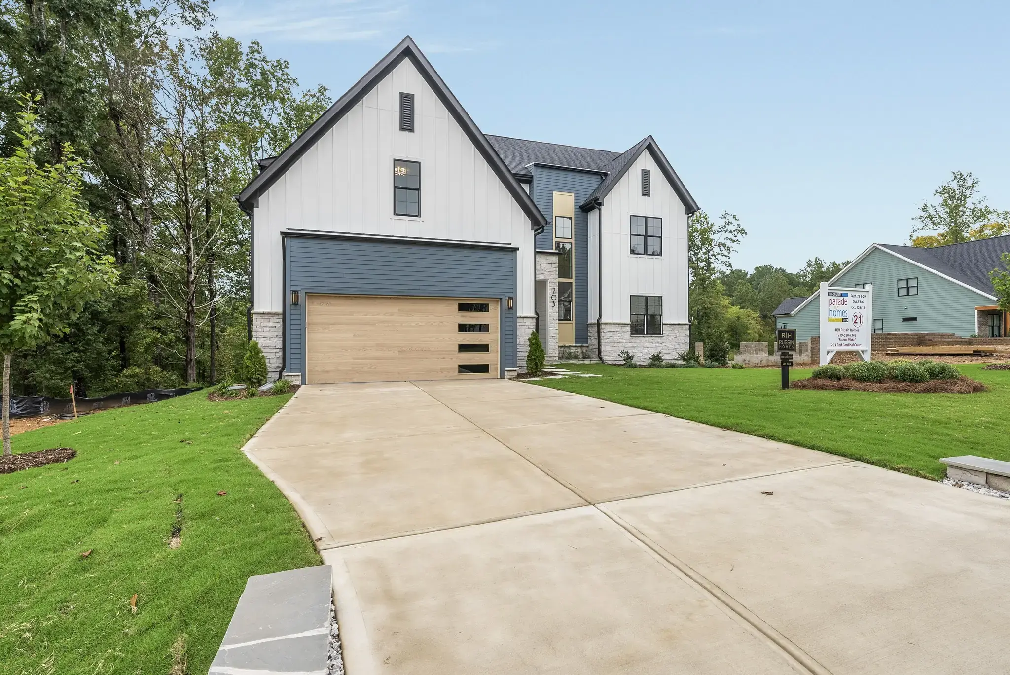 203 Red Cardinal Court, front exterior and driveway