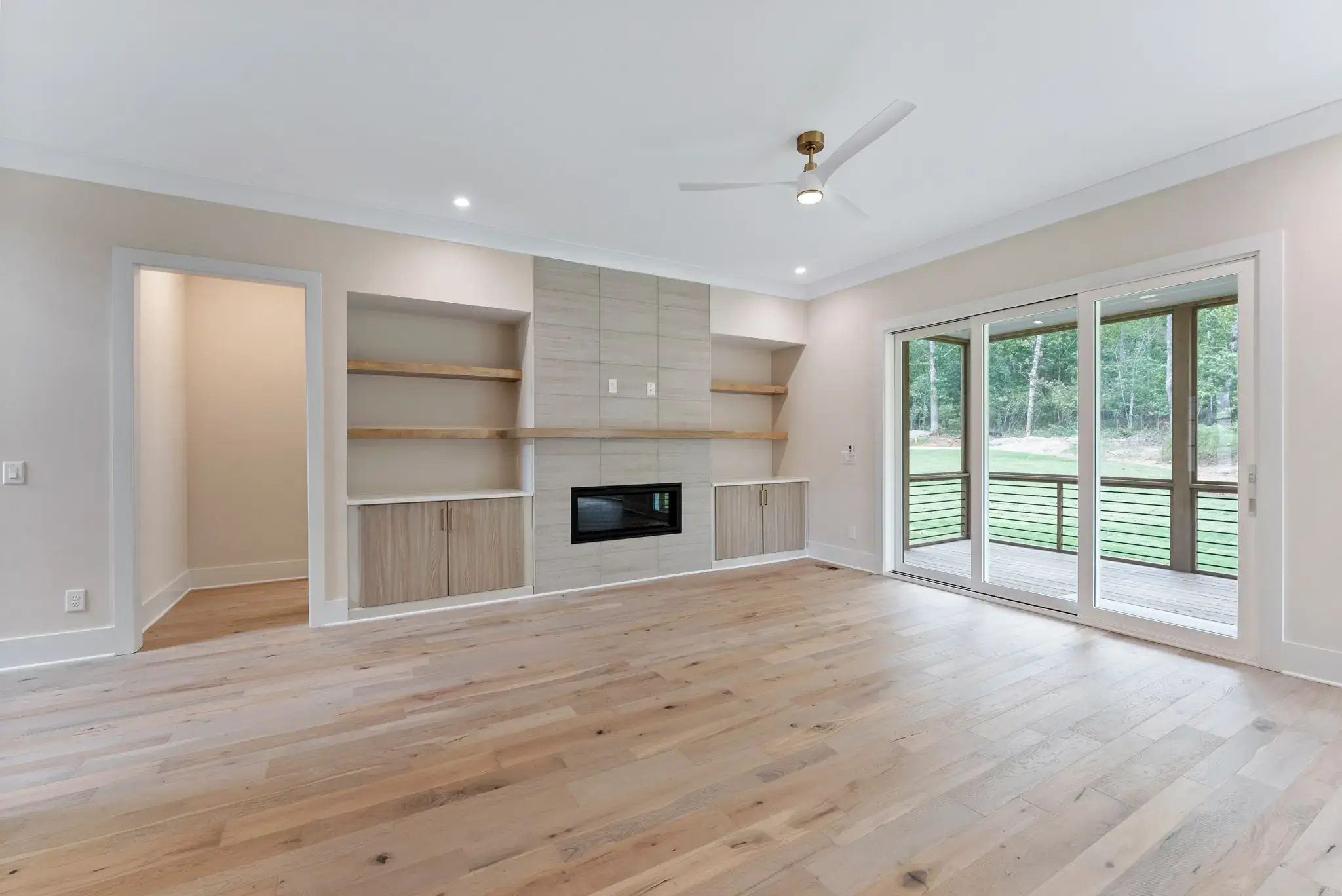 108 Red Cardinal Court, living room with fireplace