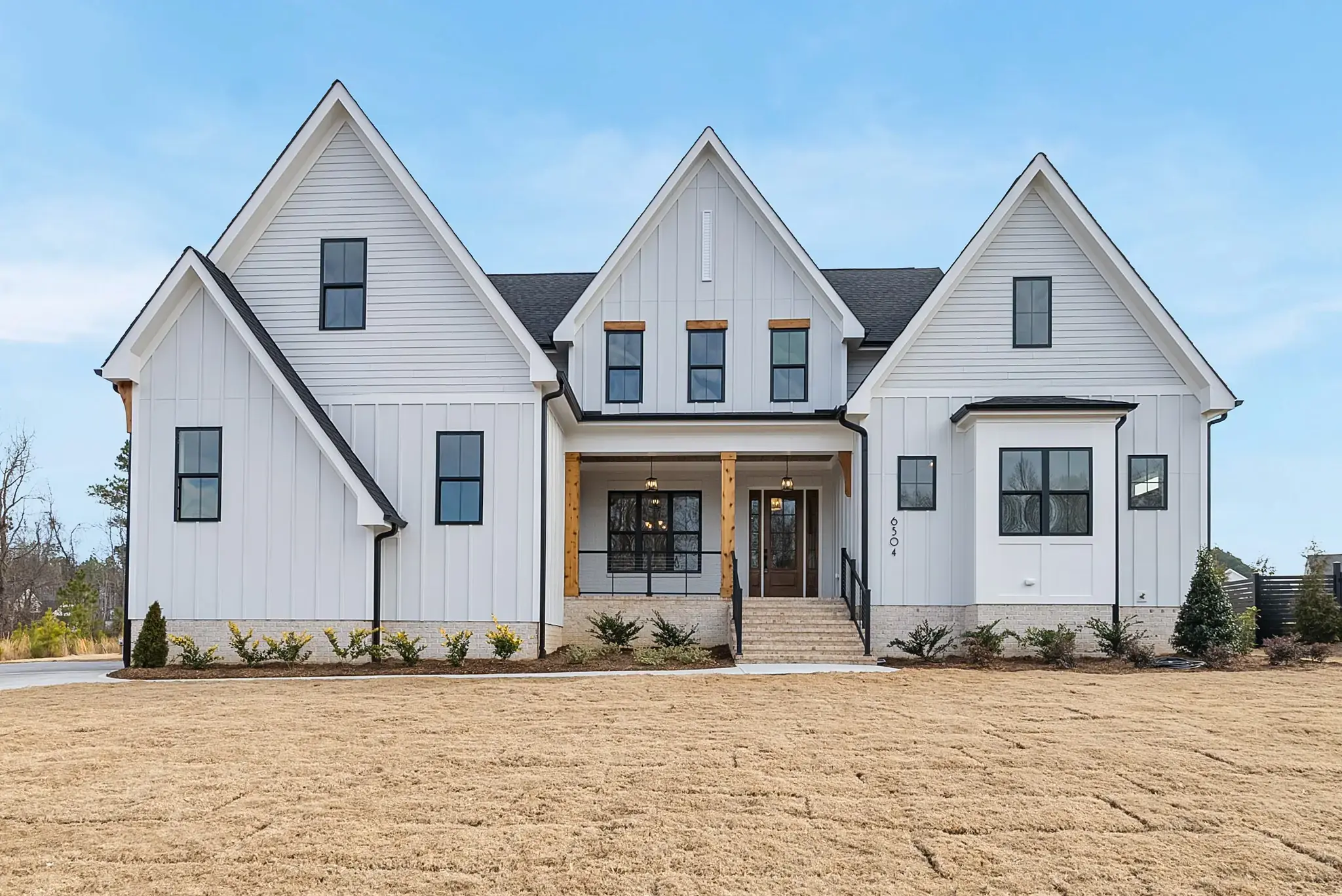 Completed Russin Homes custom residence