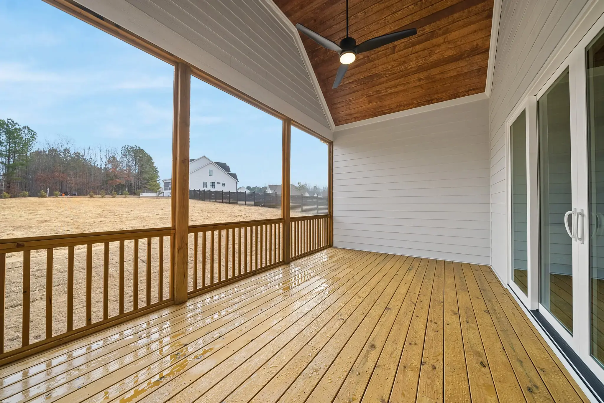 6504 Prescott Shore Drive, covered porch